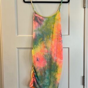 Colorful Tie-Dye soft Dress
